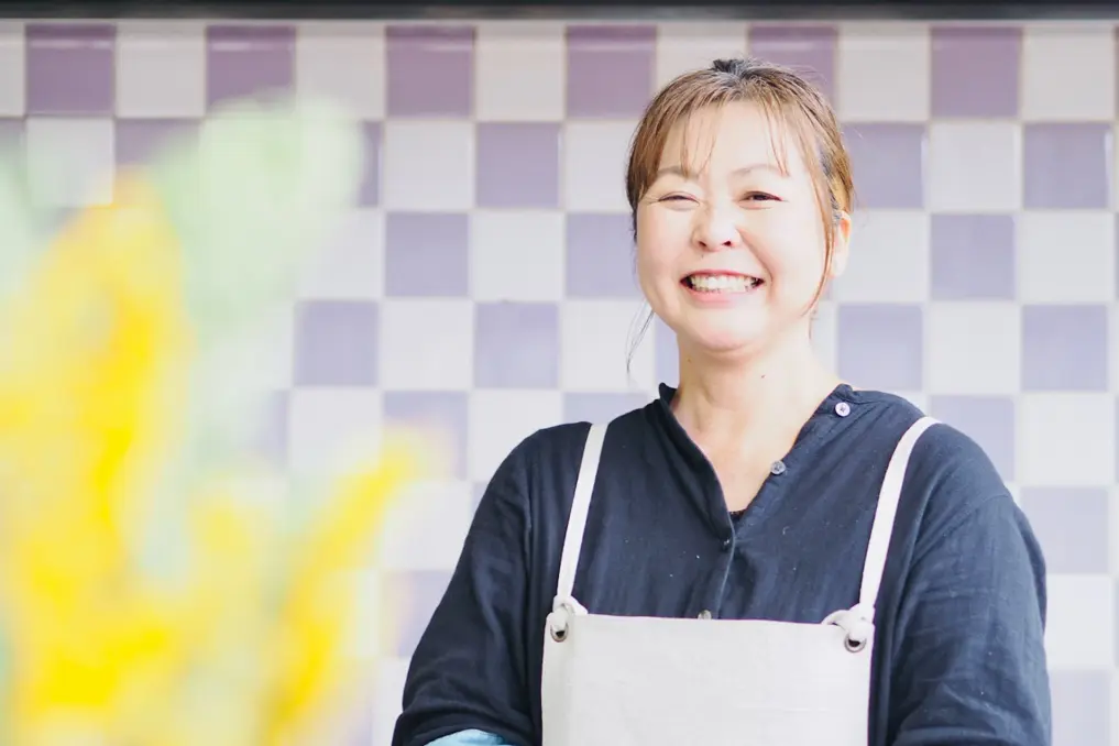 公園カフェてふてふオーナーの齋藤直美さん